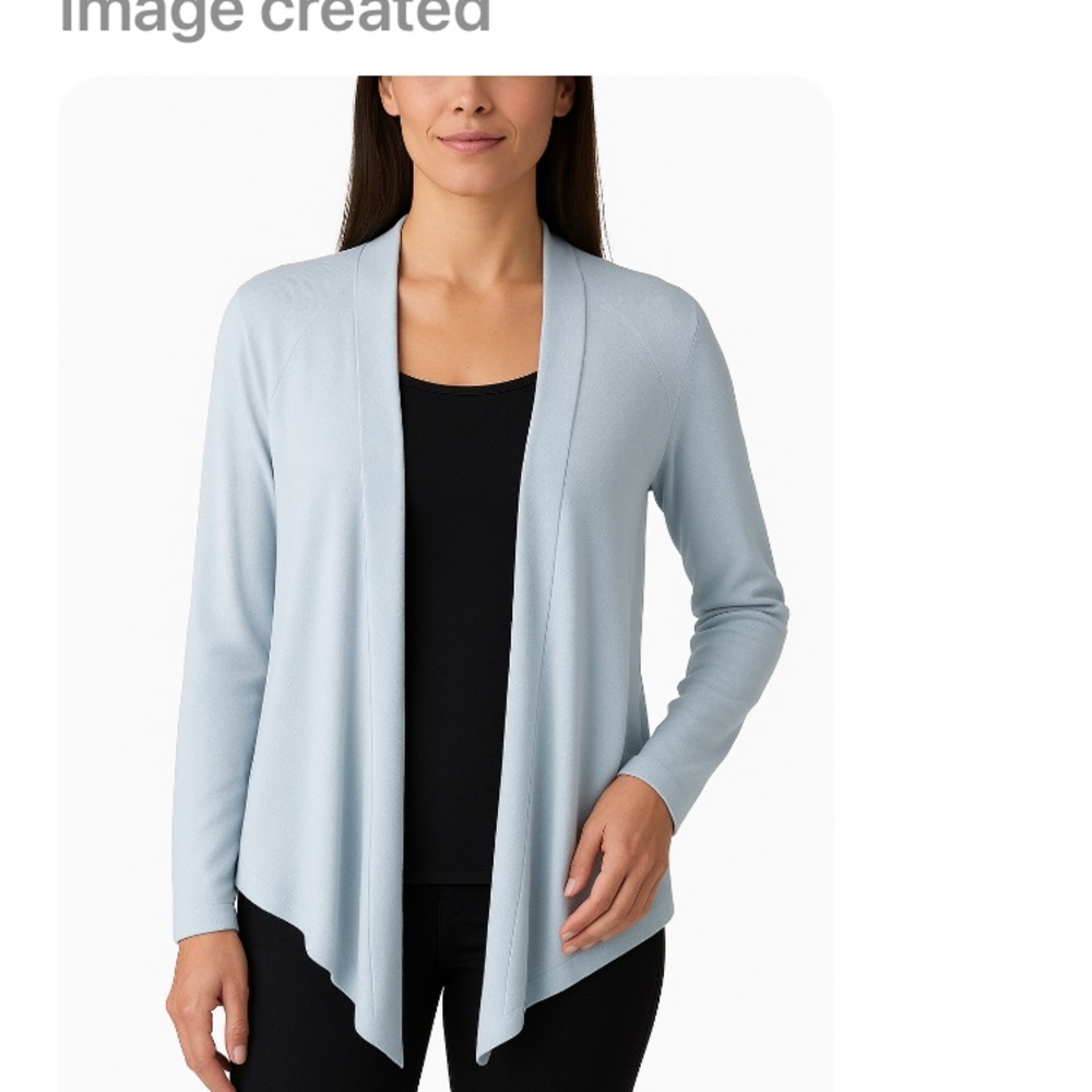 Ted Baker London Dalia open front waterfall cardigan
